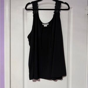 Penningtons Black Lace Strap Tank Top